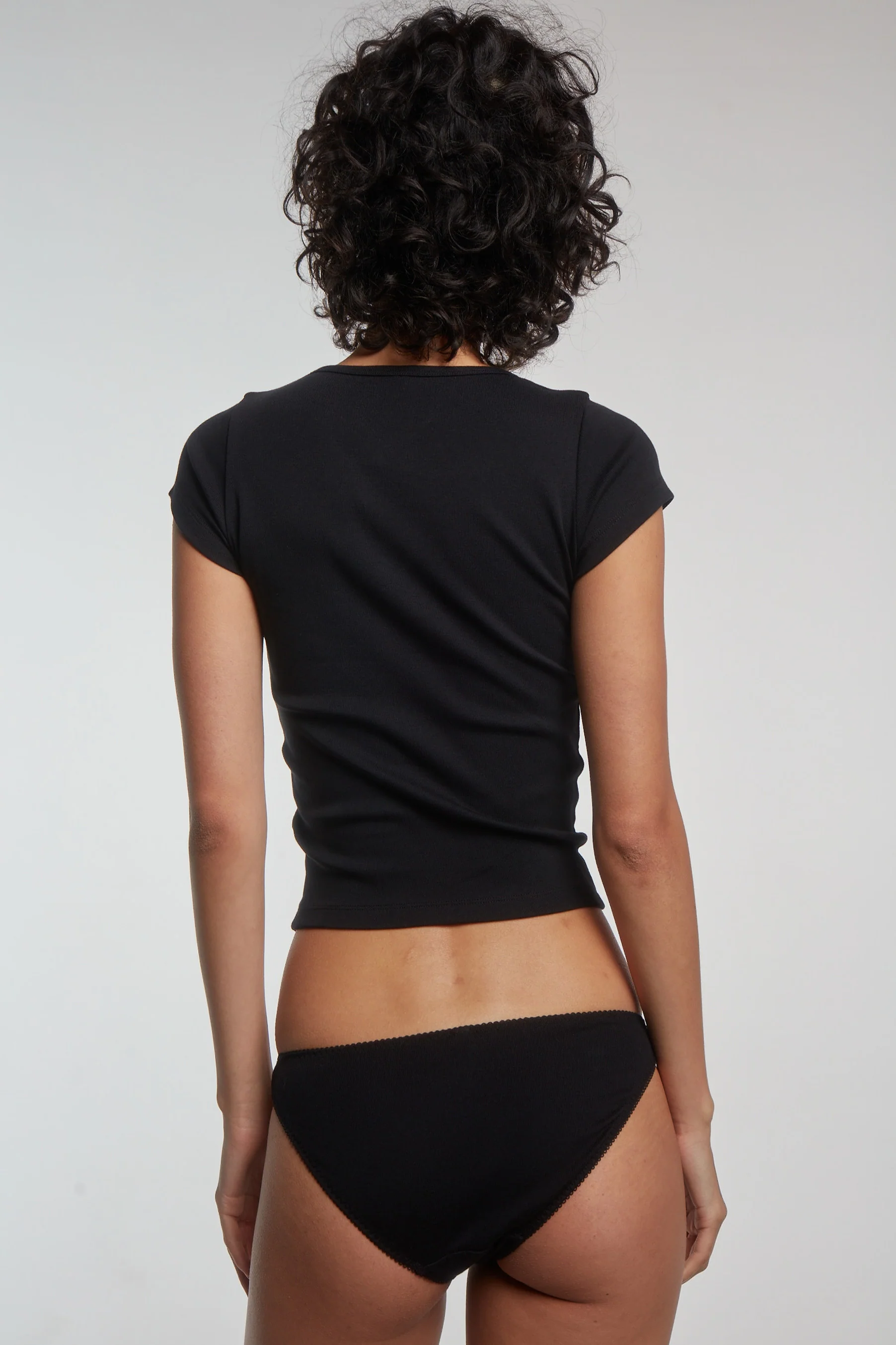 The Baby Tee 2-Pack: Cotton Jersey Black & Grey - Image 5