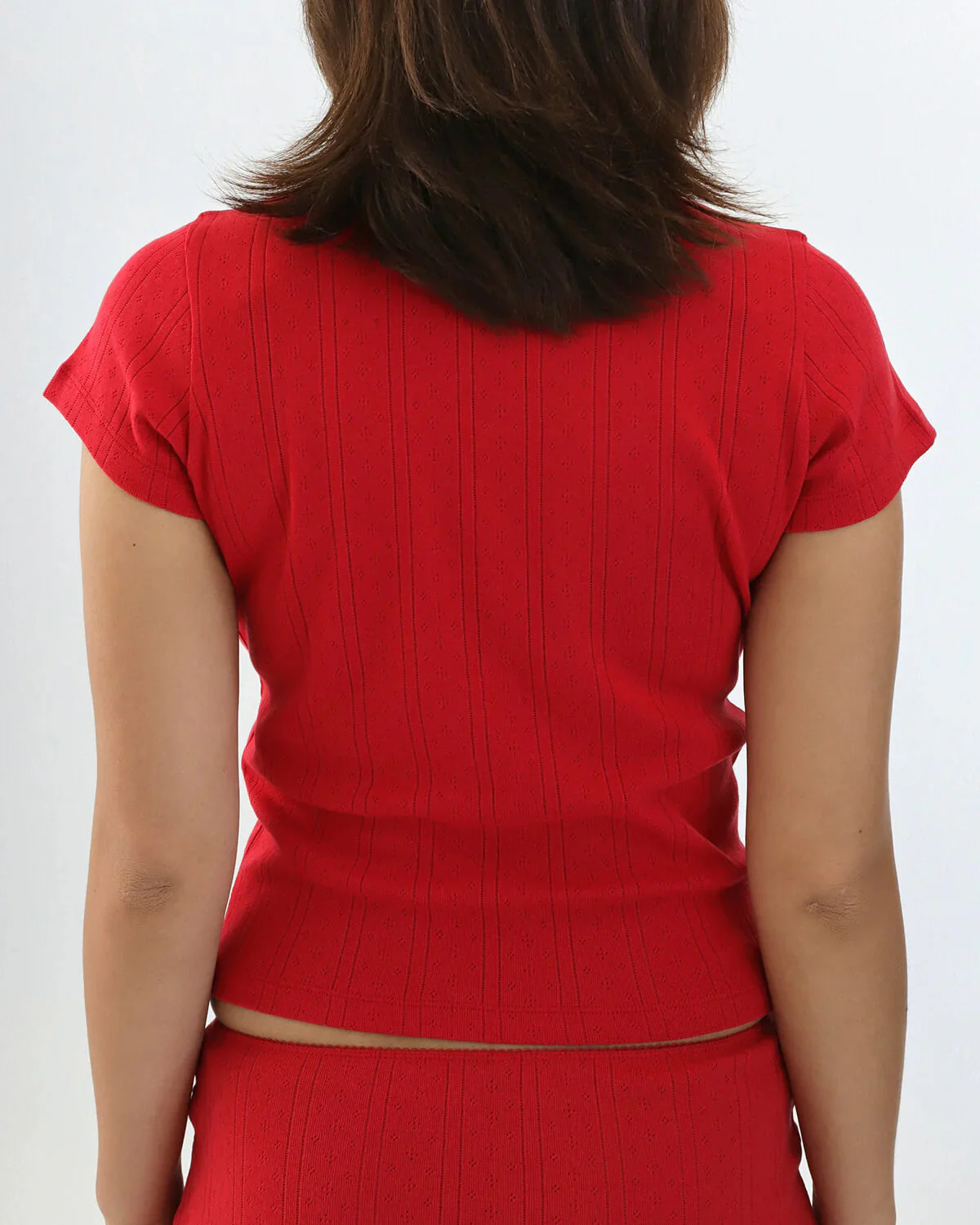 The Baby Tee Cherry Red - Image 5