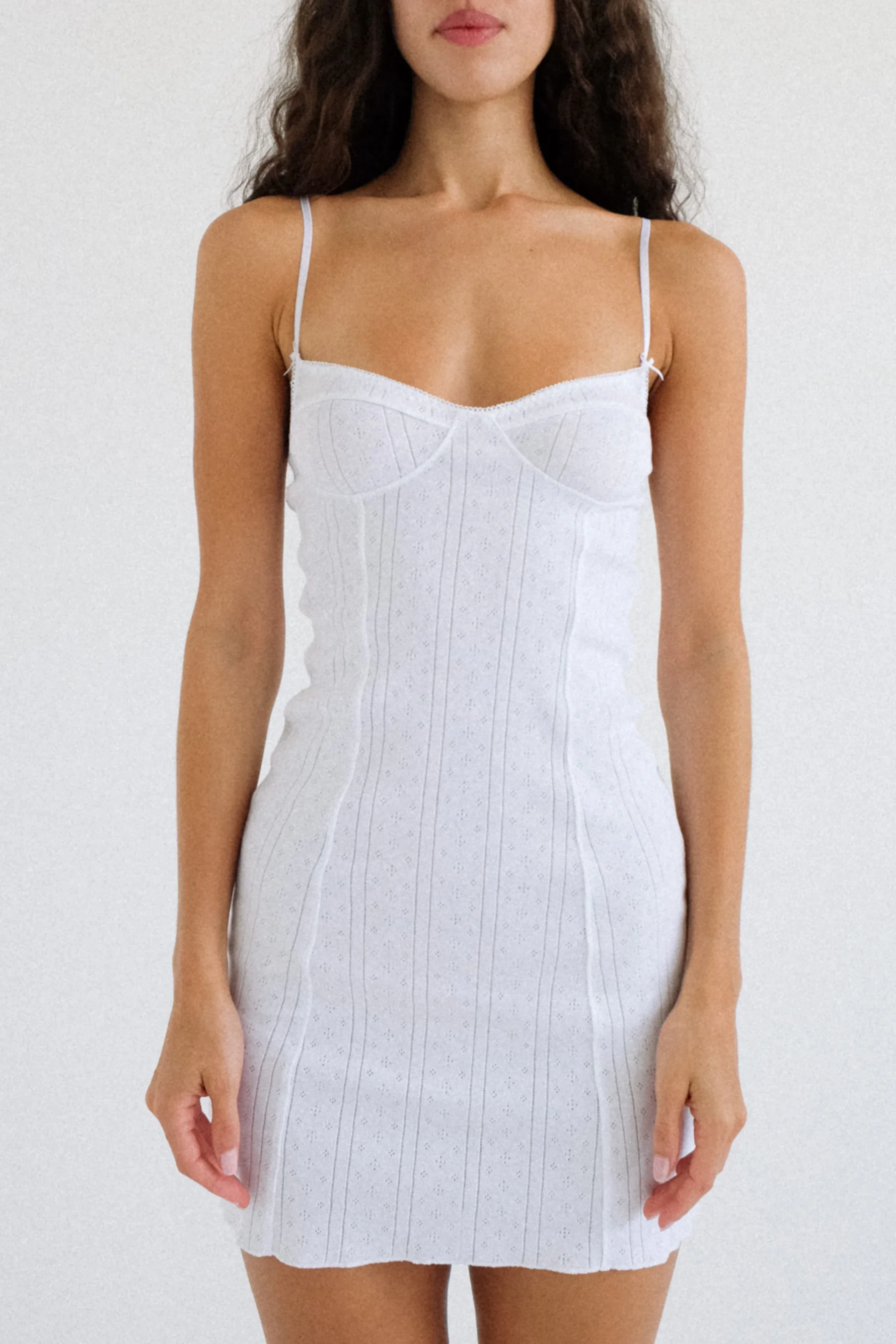 The Balconette Dress White - Image 6