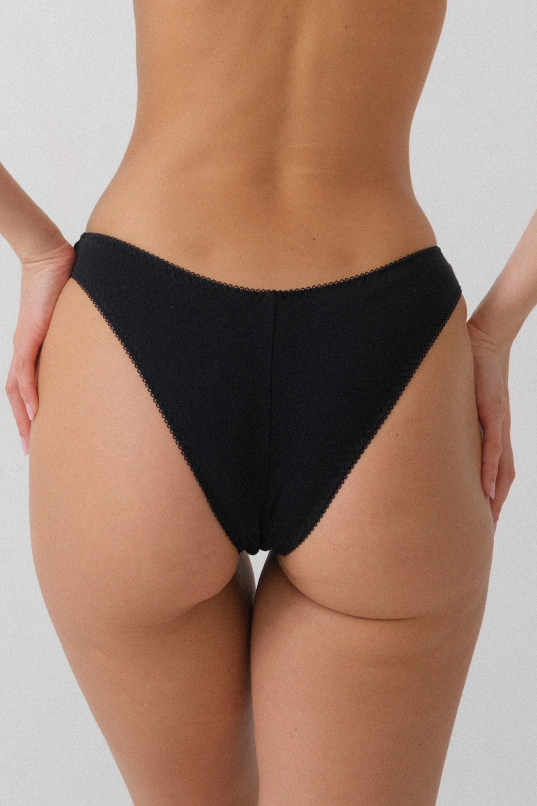The Brazilian: 3-Pack: Cotton Jersey Black - Image 4