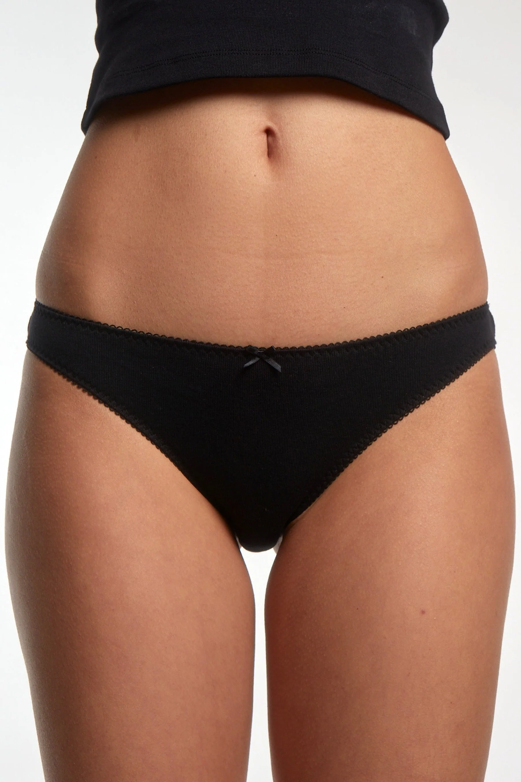 The Brief 3-Pack: Cotton Jersey Black - Image 4