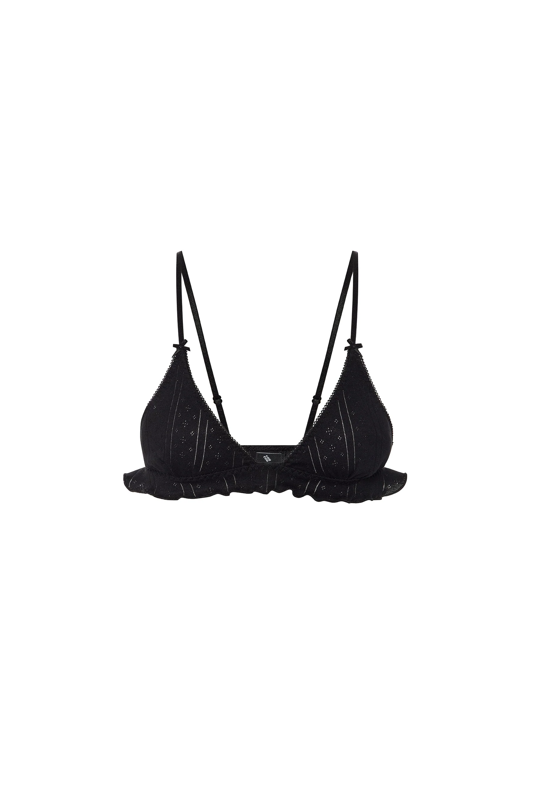 The Butterfly Bralette Black - Image 2
