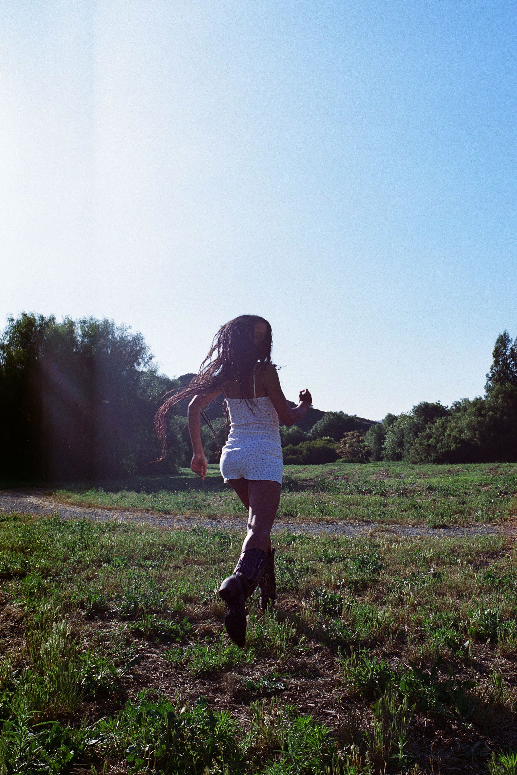 The Cami Slip Blue Fields - Image 6