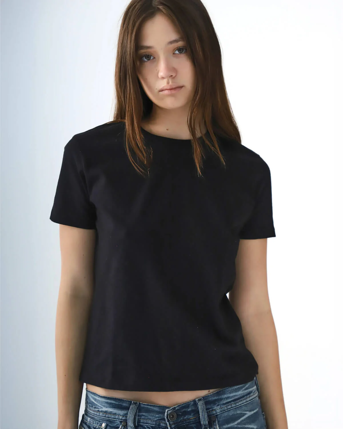 The Classic Tee: Heritage Cotton Black - Image 4
