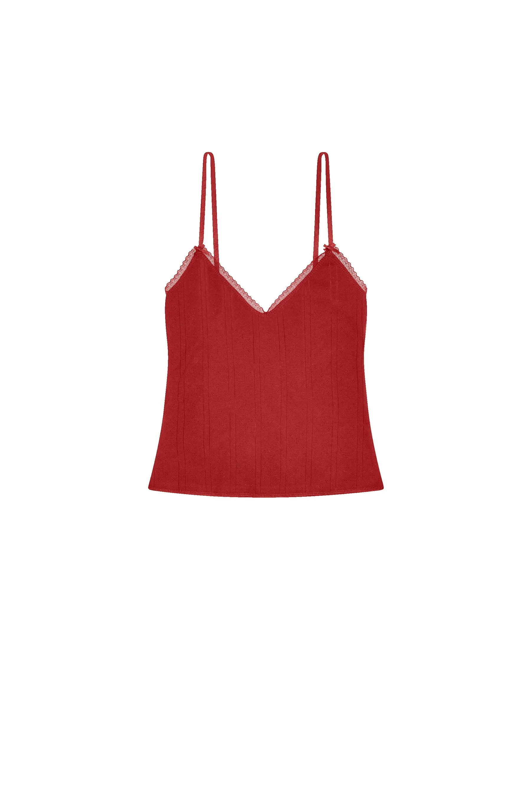 The Long Cami Cherry Red - Image 2