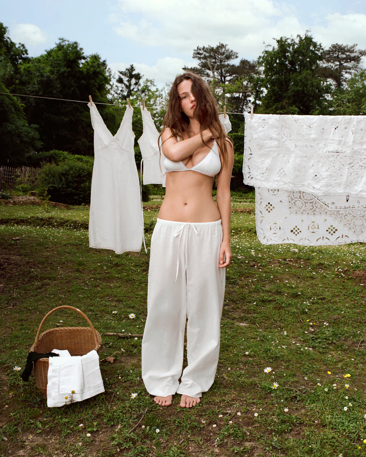 The Pant: Cotton Voile White - Image 3
