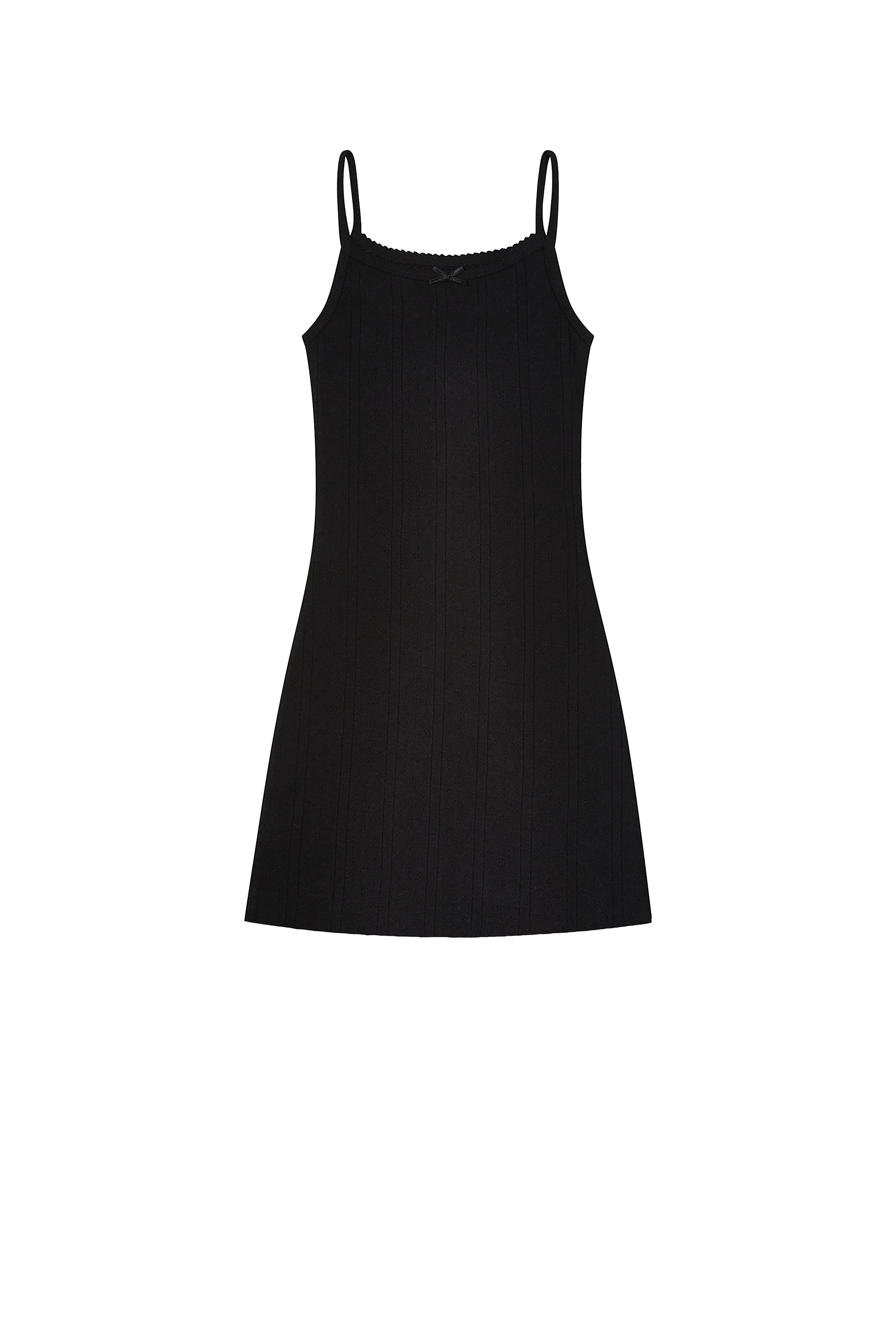 The Picot Dress Black - Image 2