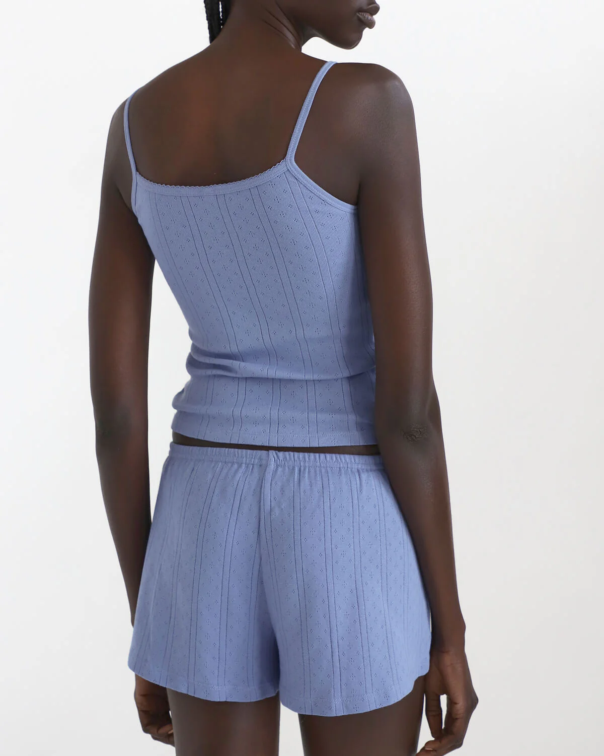 The Picot Tank Regular French Blue - Image 5