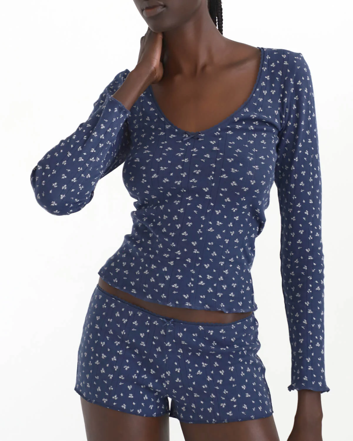The Scoop Long Sleeve Midnight Fields - Image 5