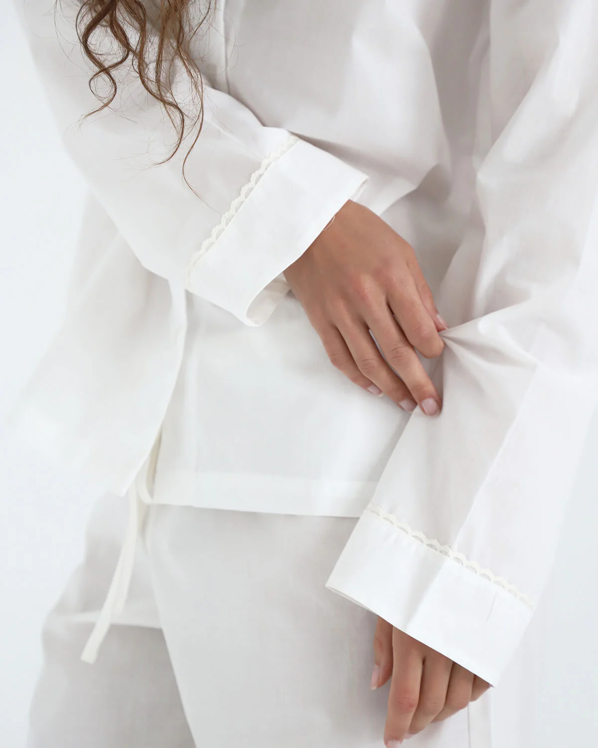 The Sunday Set: Cotton Voile White - Image 4