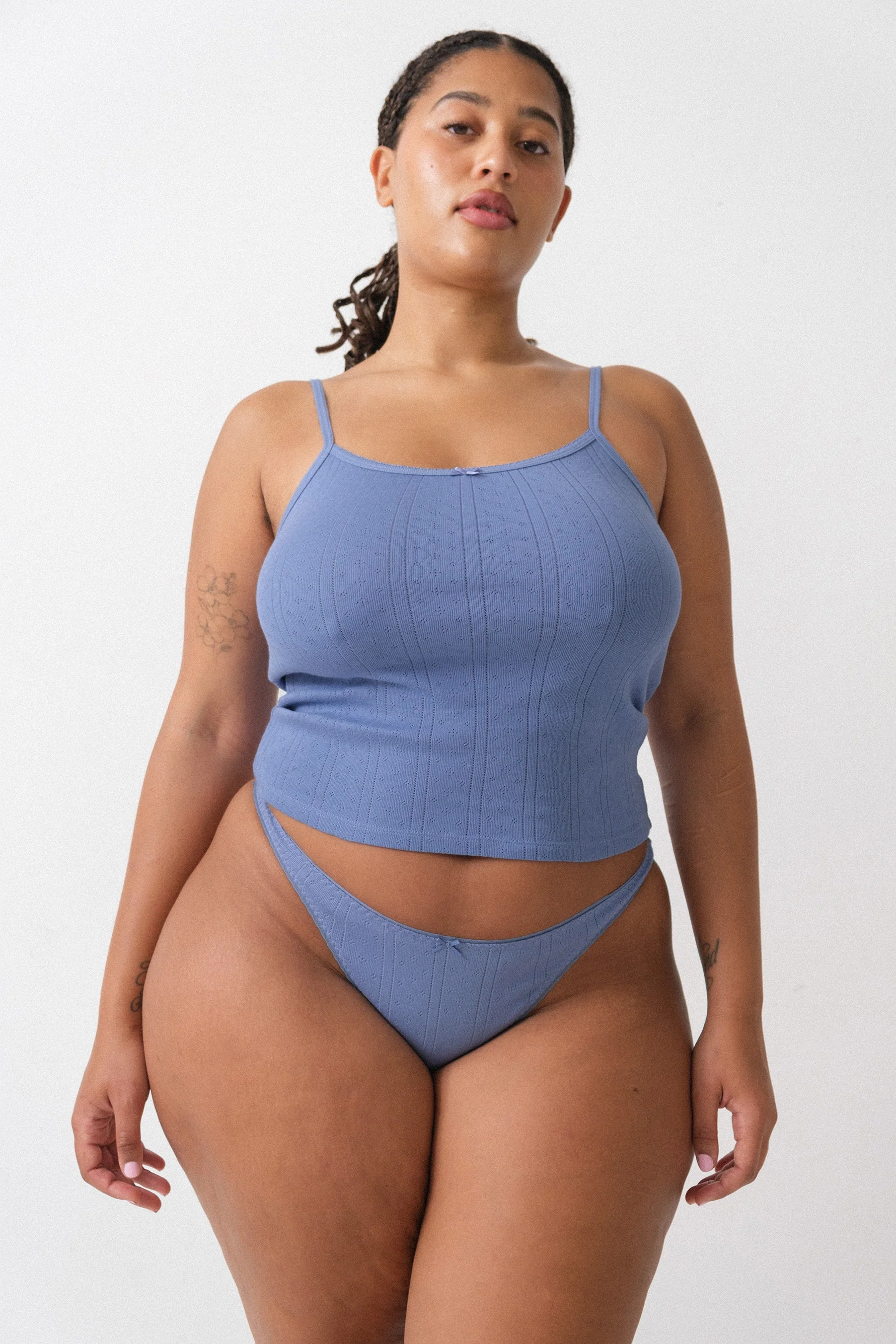 The Thong: 3-Pack Black, White & French Blue - Image 4